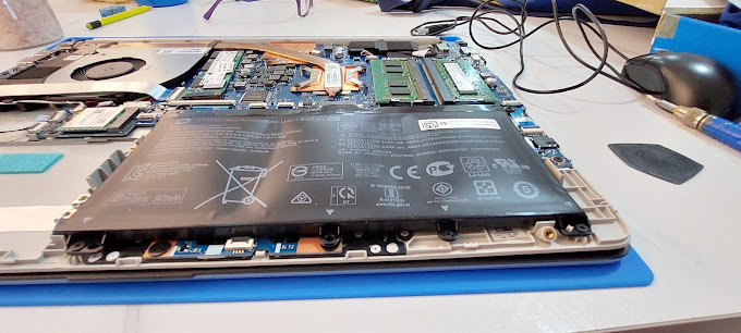 laptop battery replacement